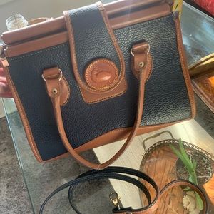 Dark blue dooney & bourke purse